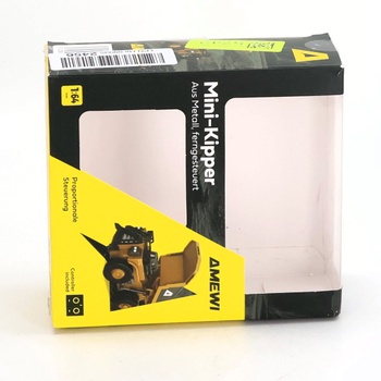 Dálkově ovládaný mini sklápěč z kovu, proporcionální, 8kanálový, RTR 1:64, pro děti od 6 let