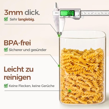 Súprava dóz ComSaf 4000 ml 2 ks