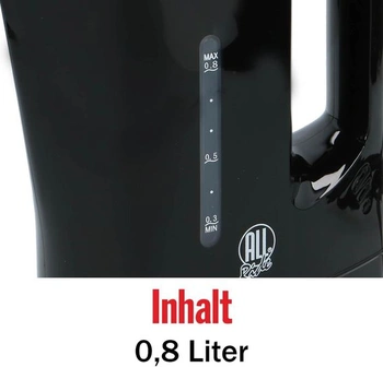Konvice AllRide 26267 12V 1L, černá