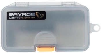 Savage Gear Kunstköderboxen 13,8 x7, 7x3, 1cm Lurebox Smoke Combi Kit - 3 Tackleboxes