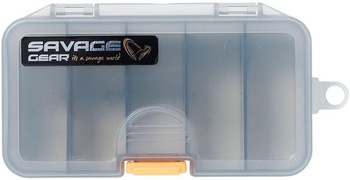 Savage Gear Kunstköderboxen 13,8 x7, 7x3, 1cm Lurebox Smoke Combi Kit - 3 Tackleboxes