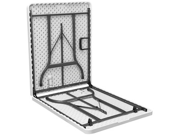 Záhradný stôl Mufaro 304736, obdĺžnikový, HDPE plast, skladací, 180 x 75 x 74 cm - B