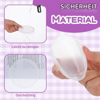TIESOME Sada 6 viečok na plechovky, plastové viečka na plechovky s priemerom 100 mm