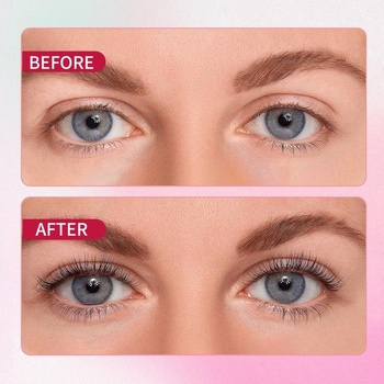 Samonavíjacie objemové riasy Easy Fan Lashes predĺženie rias D curl 0,05 mm 15 mm 12 radov Ľahko