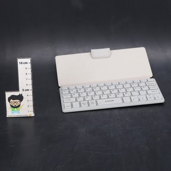 CACOE Mini Bluetooth klávesnice se stojánkem pro mobilní telefony, ultratenká přenosná, skládací,