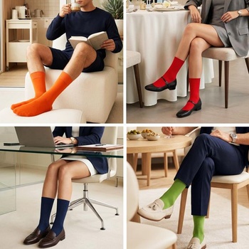 Ponožky Mysocks pre mužov aj ženy, pre firemné, formálne, voľnočasové aj každodenné nosenie, bezšvová