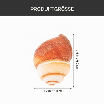 IMIKEYA 40 prázdnych slimákov ulít zo záhradných slimákov na pečenie s tepelnou izoláciou, prírodné