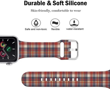 Športové mäkké silikónové remienky kompatibilné s Apple Watch 49mm / Ultra 46mm 45mm 44mm 42mm 41mm