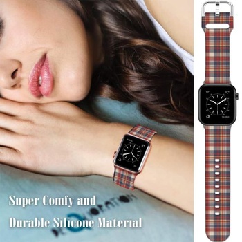 Športové mäkké silikónové remienky kompatibilné s Apple Watch 49mm / Ultra 46mm 45mm 44mm 42mm 41mm