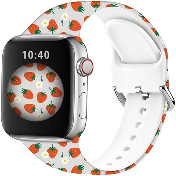 Športové mäkké silikónové remienky kompatibilné s Apple Watch 49mm / Ultra 46mm 45mm 44mm 42mm 41mm