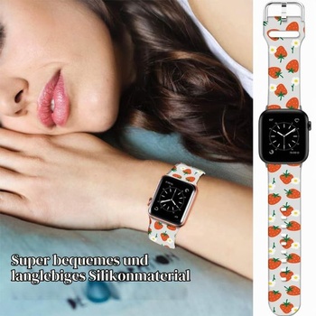 Športové mäkké silikónové remienky kompatibilné s Apple Watch 49mm / Ultra 46mm 45mm 44mm 42mm 41mm