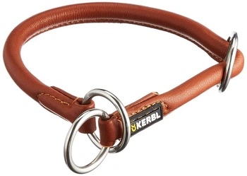 Kerbl Pet Roma okrúhly kožený obojok so zarážkou, 45 cm, 8…