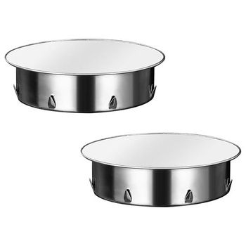 2 kusy krytu kachľovej rúrky, krytka otvoru pre komín 110 mm, nerezová krytka kachľovej rúrky, krytka