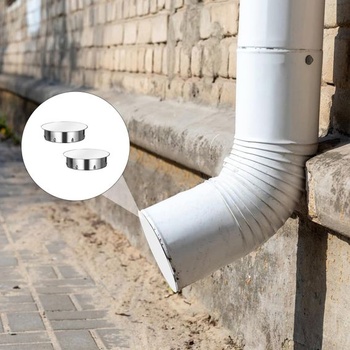 2 kusy krytu kachľovej rúrky, krytka otvoru pre komín 110 mm, nerezová krytka kachľovej rúrky, krytka