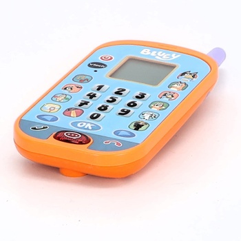 Výukový mobilný telefón VTech Bluey – s originálnymi hlasmi Bluey a Bingo a vzrušujúcimi výukovými