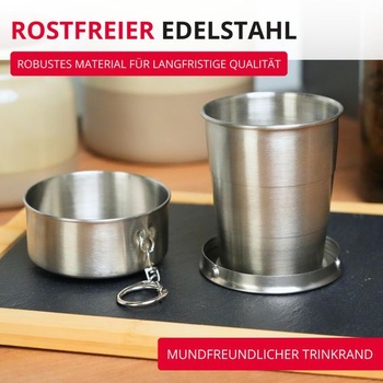 Westmark Revivo Drinking Cup – Praktický vonkajší kempingový hrnček, ideálny na teplé aj studené