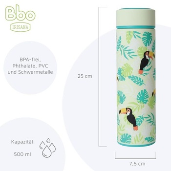 BBO Irisana Camping 72.bbo11.tu termohrnček, 500 ml viacfarebný