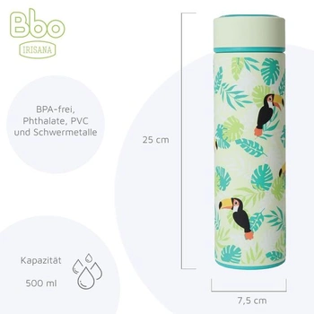 BBO Irisana Camping 72.bbo11.tu termohrnek, 500 ml vícebarevný