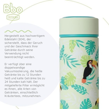 BBO Irisana Camping 72.bbo11.tu termohrnček, 500 ml viacfarebný