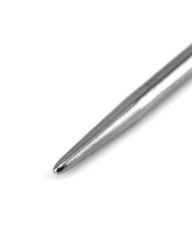 Súprava 8 kruhových pletacích ihlíc QWORK, nerezová oceľ, dĺžka 80 cm, 2 mm, 3 mm, 4 mm, 4,5 mm, 5