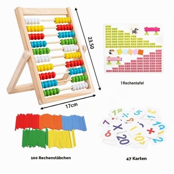 Počítadlo, 1. trieda, logaritmické pravítko, do 100, rám počítadla, základná škola, počítadlo pre