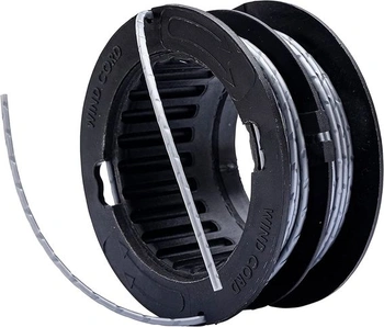 Dvojitá cívka s strunou Greenworks 2930507, průměr struny 2 mm, celková délka 4,8 metru pro