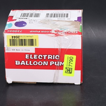 HELESIN elektrická balónová pumpa, prenosná elektrická balónová pumpa dúchadlo s dvojitou tryskou