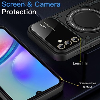 Puzdro na telefón UPLAI pre Samsung Galaxy A16 5G/4G, 360 ° stojan, držiak s magnetickým ochranným