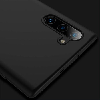 Púzdro X-level pre Samsung Galaxy Note 10, tenké mäkké púzdro, čierne