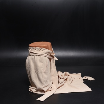 Odozli Paperbag nohavice Dámske elegantné nohavice s vysokým pásom, palazzo nohavice, sukne, dlhé