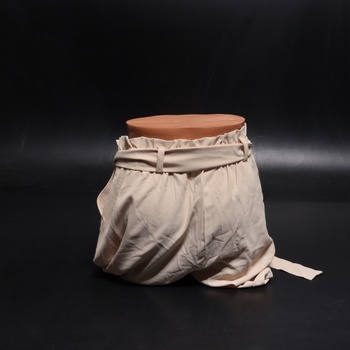 Odozli Paperbag nohavice Dámske elegantné nohavice s vysokým pásom, palazzo nohavice, sukne, dlhé