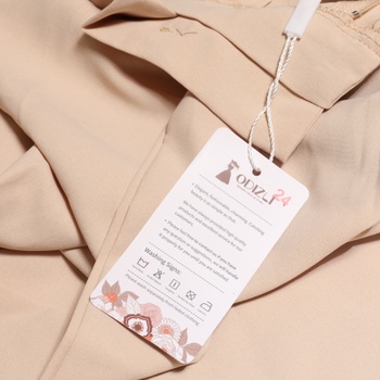 Odozli Paperbag nohavice Dámske elegantné nohavice s vysokým pásom, palazzo nohavice, sukne, dlhé