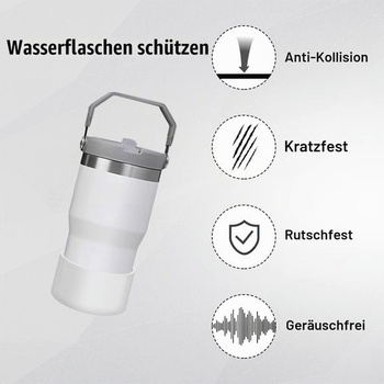 Sada 2 silikónových ochranných návlekov pre Stanley Quencher Adventure 40oz, ochranný silikónový