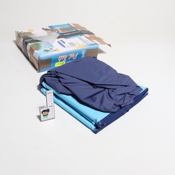 Skladací bazén pre psov UUEMB pre malých i veľkých psov, 120 x 30 cm psia vaňa, mačacie bazén, bazénik