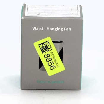 Uplayteck mini ventilátor s klipom na pás, 100 rýchlostí, 165 g, ľahký a prenosný, vysoká rýchlosť