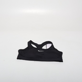 Športová podprsenka Nike Swoosh s vystužením a strednou oporou, DX6821 čierna/biela M