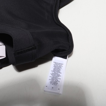 Športová podprsenka Nike Swoosh s vystužením a strednou oporou, DX6821 čierna/biela M