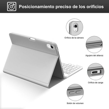 IVEOPPE kryt s klávesnicou pre iPad Air 11 (M4 2026/M3 2025/M2 2024), odnímateľný taliansky kryt s