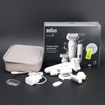 Dámsky epilátor Braun Silk·épil 9 biela/strieb