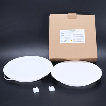Balenie 2 ks 24W LED stropné svietidlo, ploché, 230V, 2200lm, IP44, ultratenké LED stropné bodové