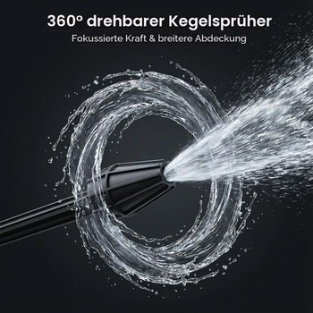 Vysokotlaký čistič Turbo Dirt Blaster | Rotační vysokotlaká tryska s kuželovým paprskem | 2