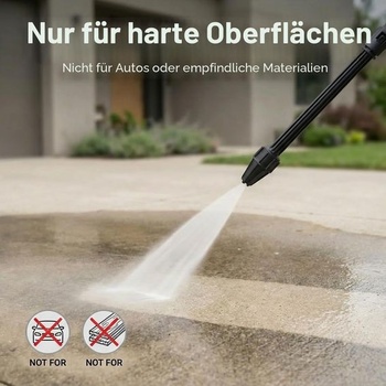 Vysokotlaký čistič Turbo Dirt Blaster | Rotační vysokotlaká tryska s kuželovým paprskem | 2