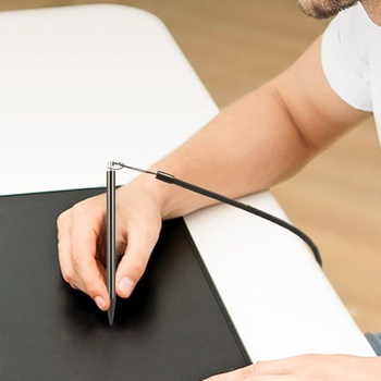 IMIKEYA stylus s jemným hrotem pro tablet a telefon, kapacitní stylus s kabelem, ochrana proti