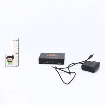 Ozvavzk HDMI Splitter 1 in 4 Out, HDMI Splitter 4K 30Hz Audio Video Distributor Podpora HDMI