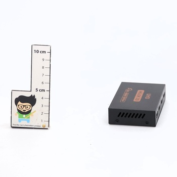 Ozvavzk HDMI Splitter 1 in 4 Out, HDMI Splitter 4K 30Hz Audio Video Distributor Podpora HDMI
