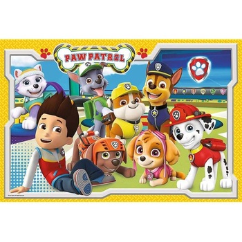 Trefl, Puzzle, Šťastný tým, 24 maxi dílků, Tlapková patrola, pro děti od 3 let. Šťastný tým