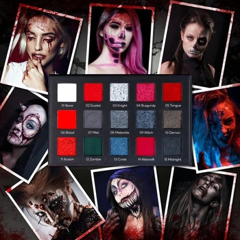 Sada na halloweenské líčení Nivaobi