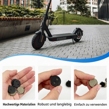 Brzdové doštičky pre elektrické kolobežky Soflow SO4 Pro - 8dielne kotúčové brzdové doštičky pre