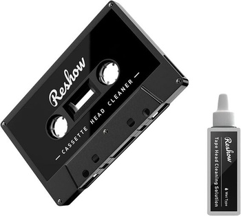 Čistič hláv kazetových kaziet Reshow Audio Tape s 1 čistiacou tekutinou, súprava pre mokrú údržbu