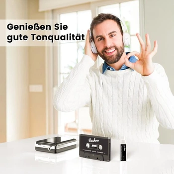 Čistič hlav kazetových kazet Reshow Audio Tape s 1 čisticí tekutinou, sada pro mokrou údržbu